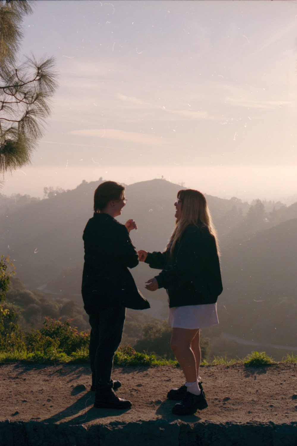 Alicia and Milo — engagement photograph