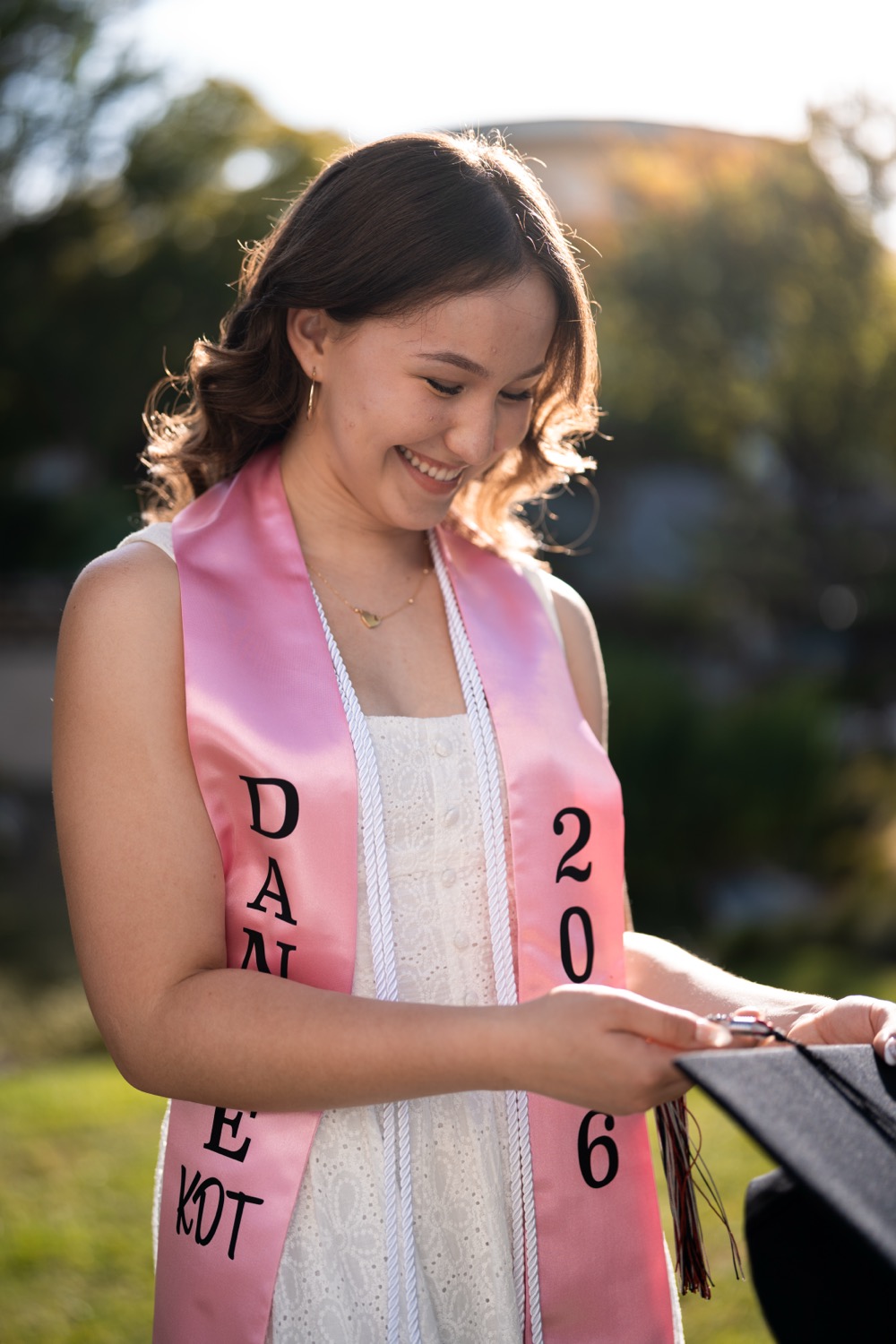 Audrey — graduation photograph