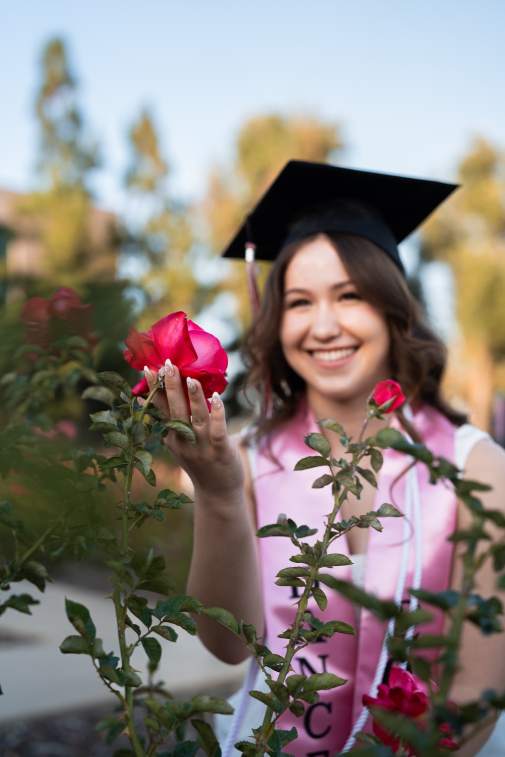 Audrey — graduation photograph