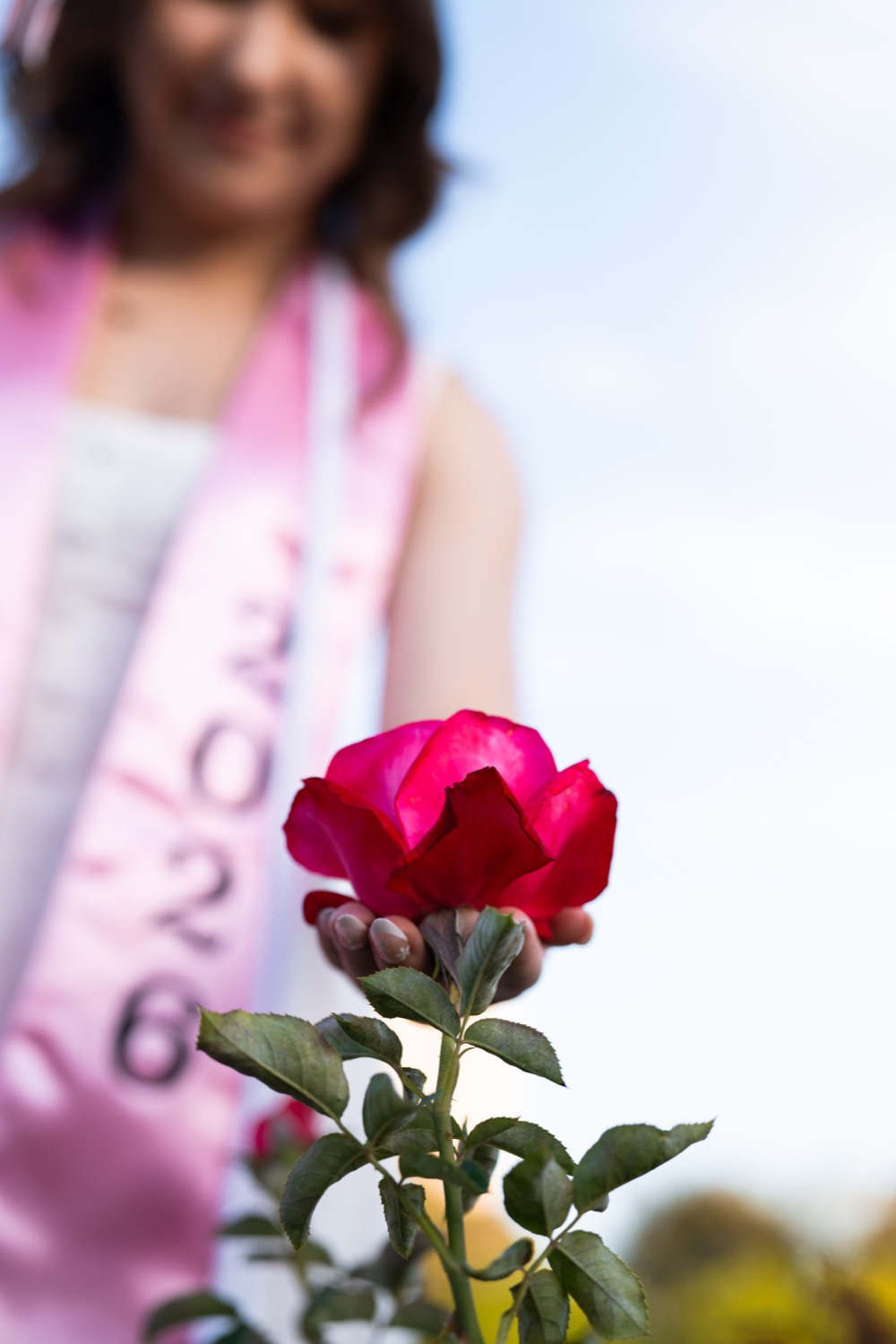 Audrey — graduation photograph