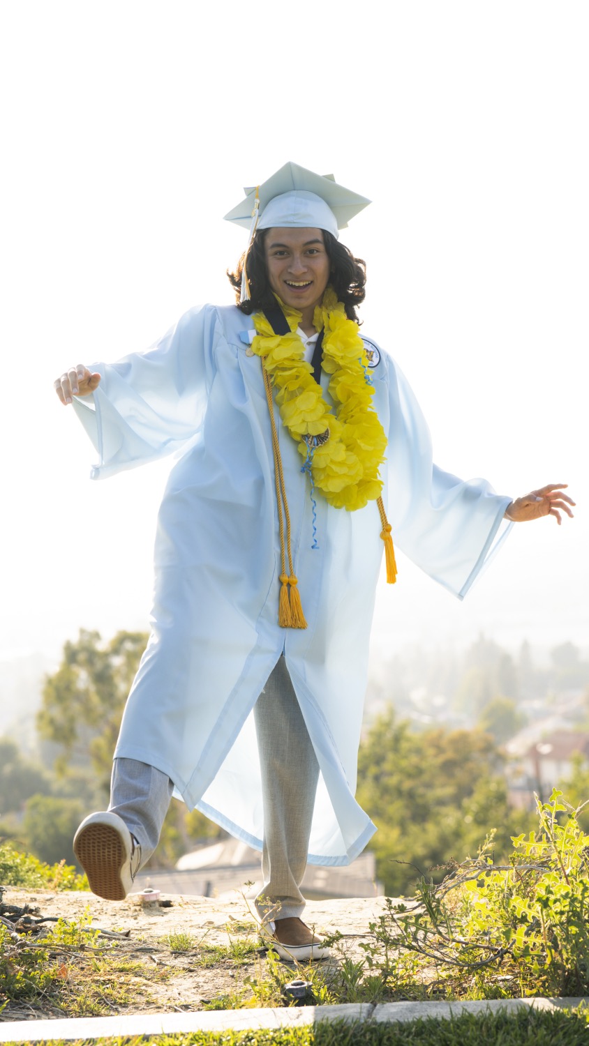 Matthew Montoya — graduation photograph