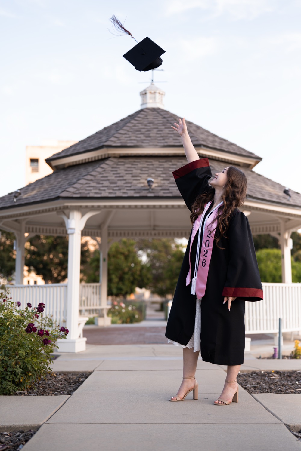 Audrey — graduation photograph