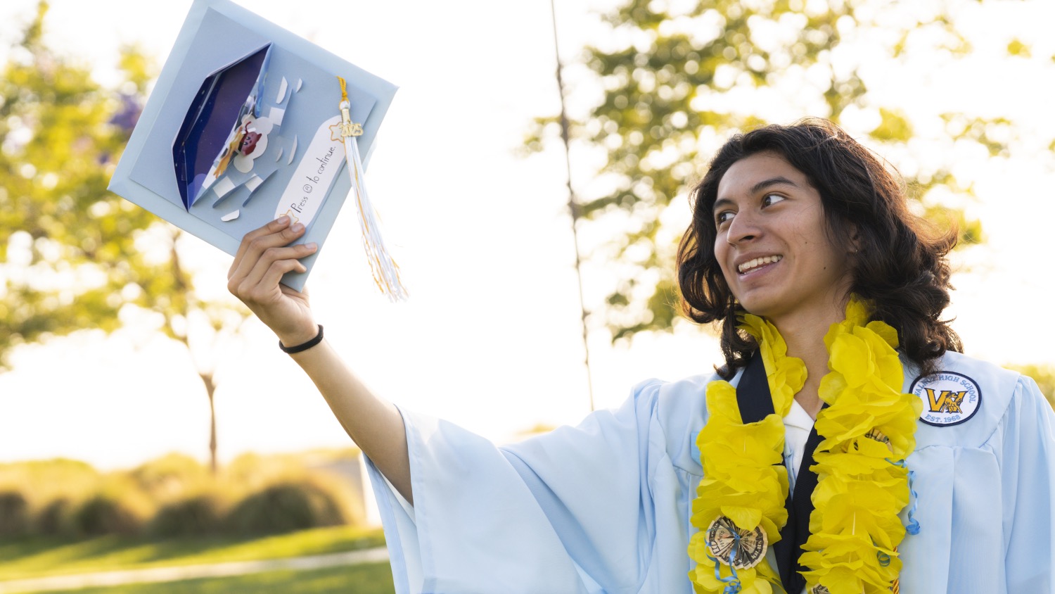 Matthew Montoya — graduation photograph