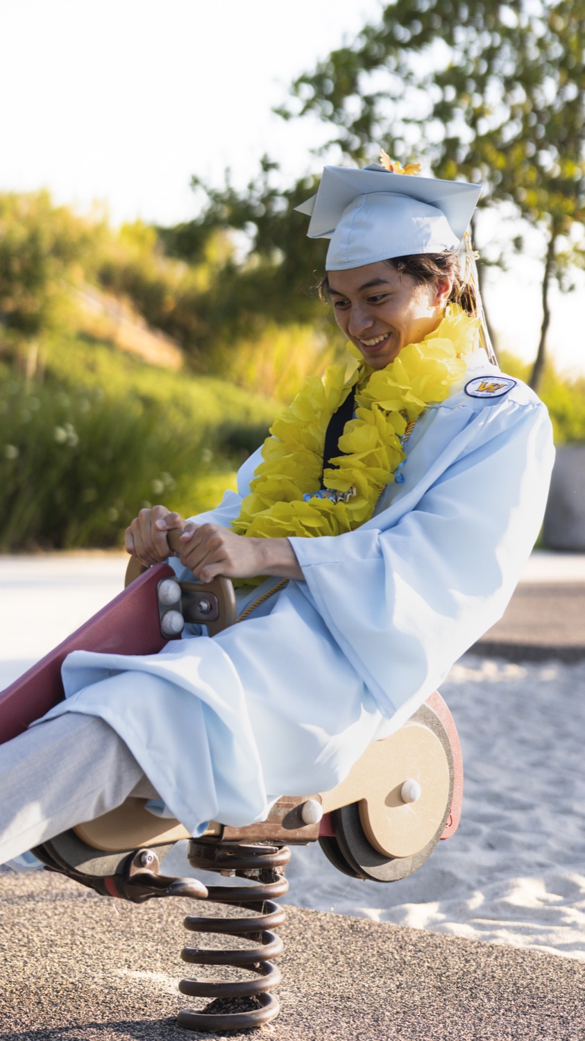 Matthew Montoya — graduation photograph