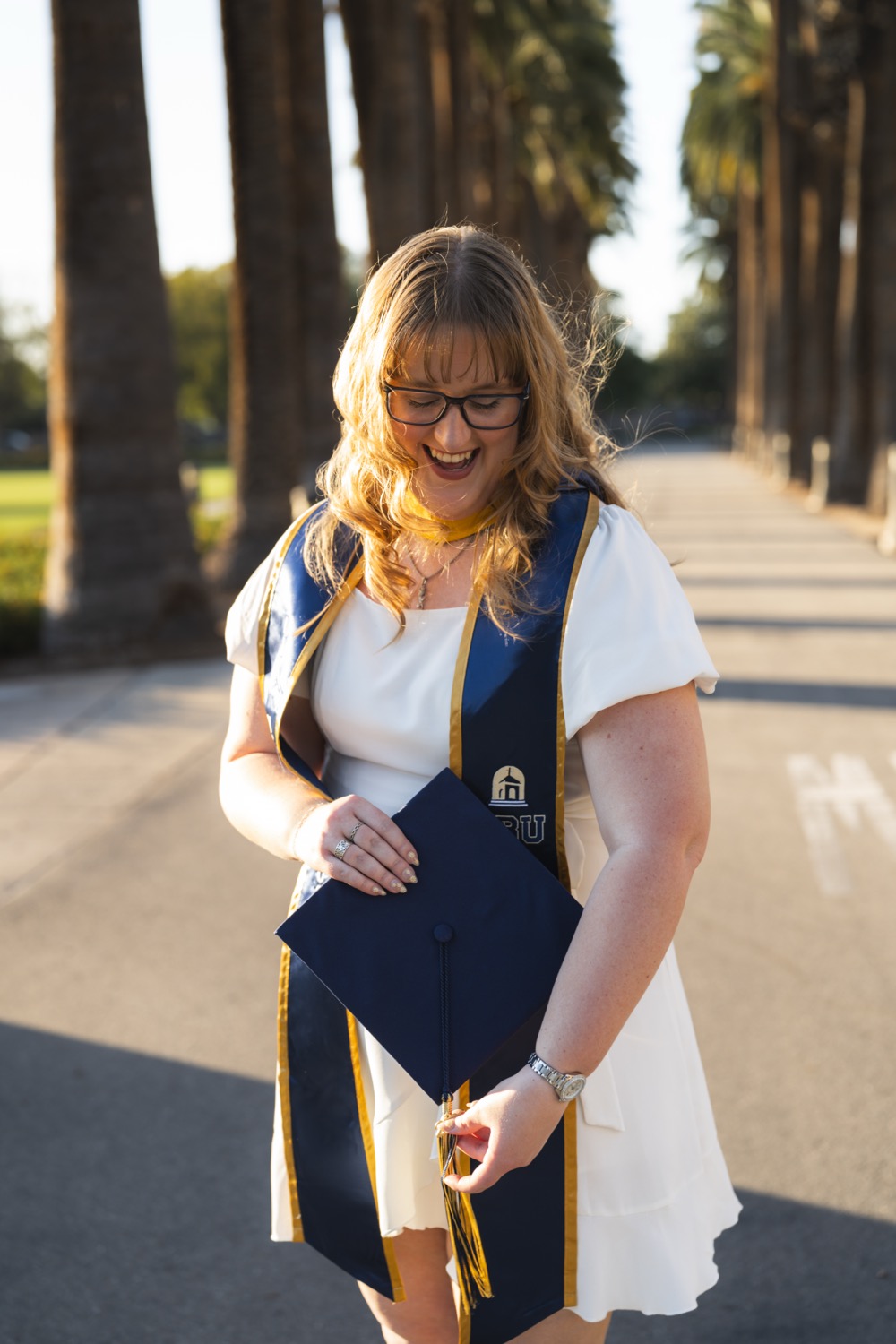 Olivia Luke — graduation photograph