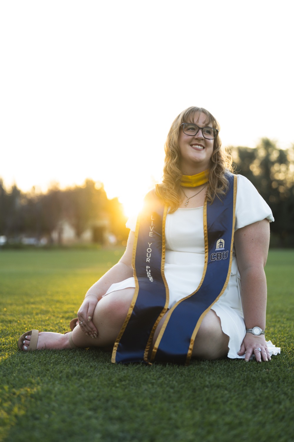 Olivia Luke — graduation photograph