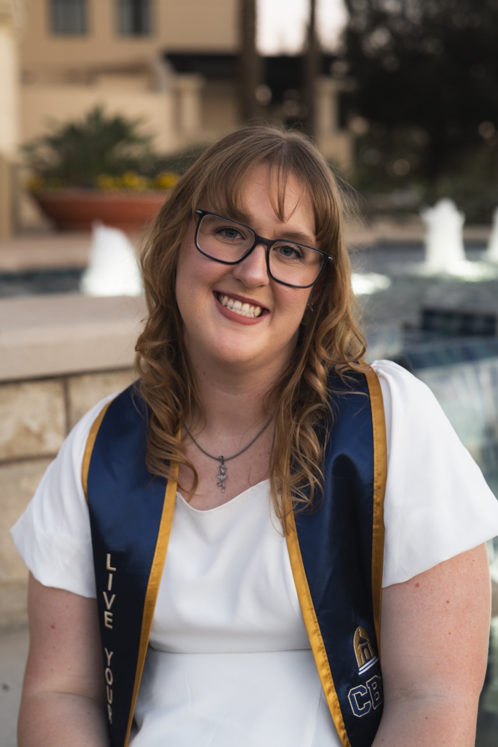 Olivia Luke — graduation photograph