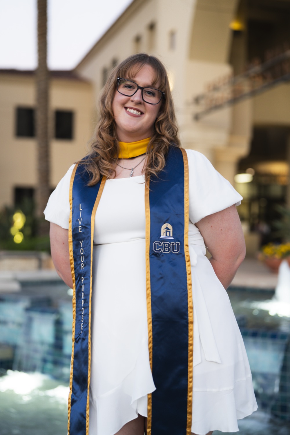 Olivia Luke — graduation photograph