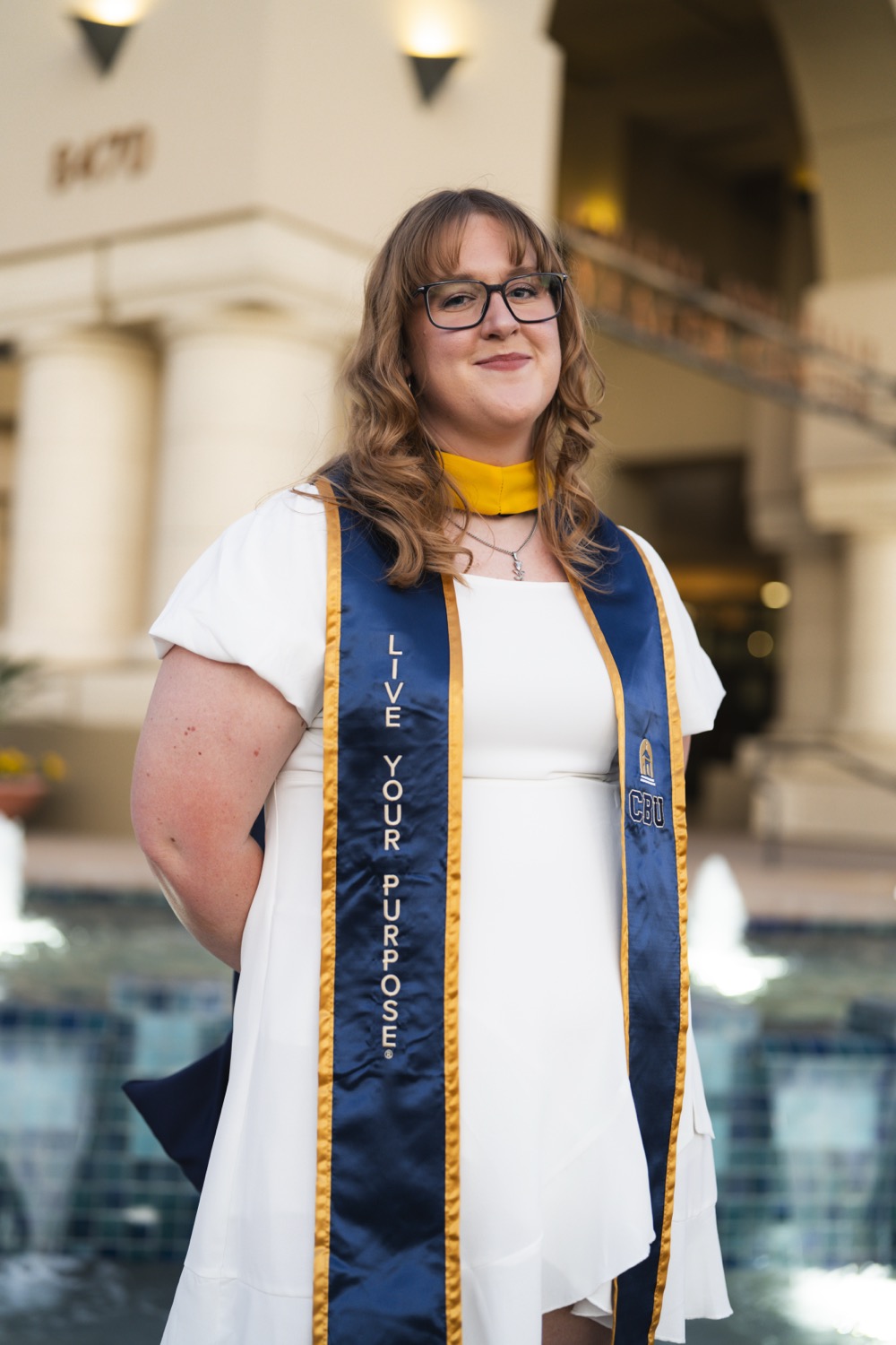 Olivia Luke — graduation photograph